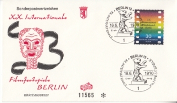 Západní Berlín FDC 0358 ● - 1970