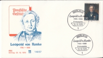 Západní Berlín FDC 0377 ● - 1970