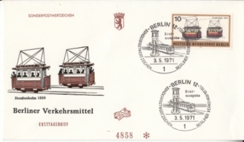 Západní Berlín 0379 / 0384 ● - 1971