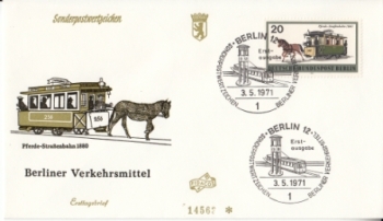 Západní Berlín 0379 / 0384 ● - 1971