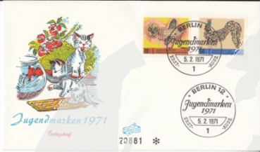 Západní Berlín 0386 / 0389 ● - 1971
