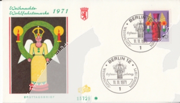 Západní Berlín FDC 0417 ● - 1971