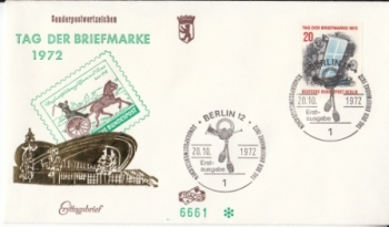 Západní Berlín FDC 0439 ● - 1972