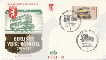 Západní Berlín 0446 / 0451 ● - 1973