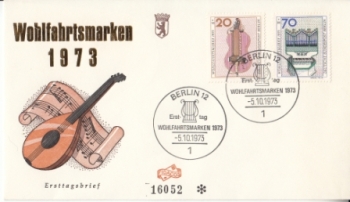 Západní Berlín FDC 0459 / 0462 ● - 1973
