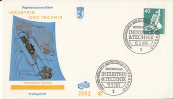 West Berlin FDC 0498 ● - 1975