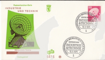 West Berlin FDC 0499 ● - 1975