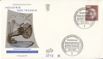 West Berlin FDC 0502 ● - 1975