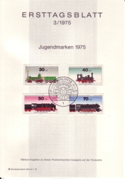 Západní Berlín NL 0482 / 0515 ● - 1975 kompletní ročník