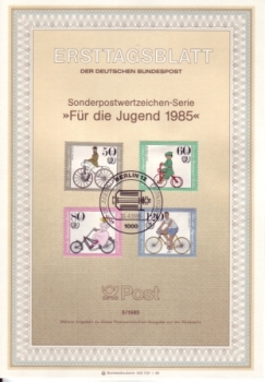 West Berlin ETB 0730 / 0749 ● - 1985 komplette Jahrgang