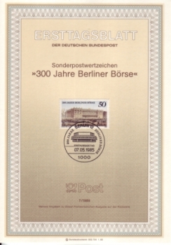 West Berlin ETB 0730 / 0749 ● - 1985 komplette Jahrgang