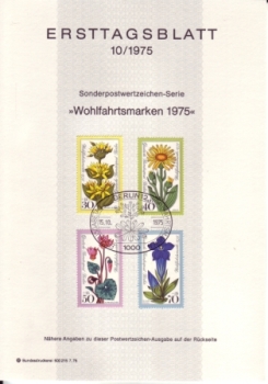 Západní Berlín NL 0482 / 0515 ● - 1975 kompletní ročník