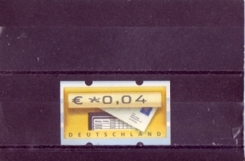 NSR hodnota 0,04 Cent AT 005 ** - 2002