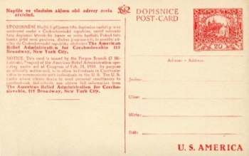 CDV 016 A ** - 1919