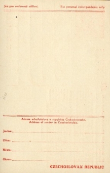 CDV 016 A ** - 1919