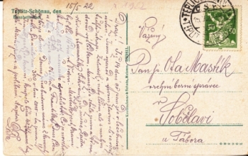 Teplitz-Schönau - CZ 1922 95 006 ●