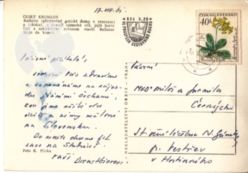 Český Krumlov - CZ 1961 95 001 ●