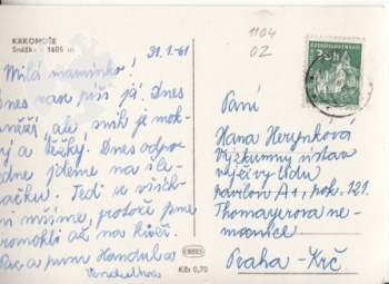 Krkonoše - Sněžka - CZ 1961 95 002 ●