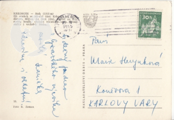 Krkonoše - Stoh - CZ 1965 95 005 ●