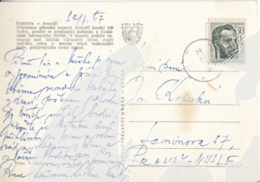 Šumava - Povydří - CZ 1967 95 004 ●