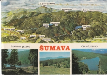 Šumava - Čertovo a Černé jezero 1974 95 001 ●