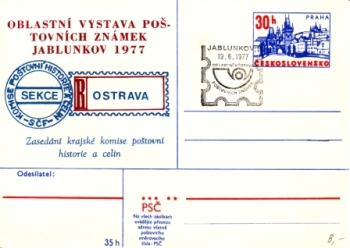 CDV 166 XVI / 77 A - CZ 1977 06 013 ●