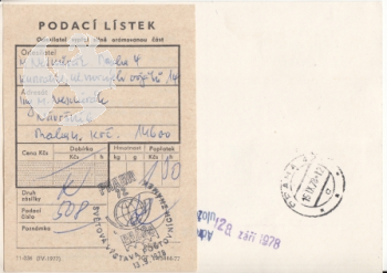 CDV 179 - CZ 1978 09 059 ●