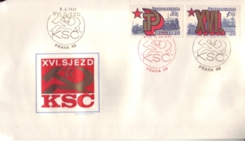 FDC 2483 / 2484 - CZ 1981 04 002 ●