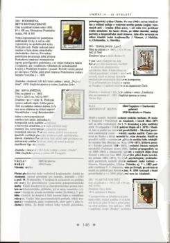 CZ Umění na známkách - PRAGA´88 - 1988 98 021