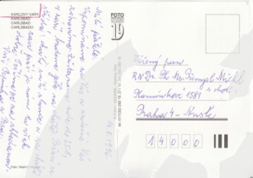 Karlovy Vary - CZ 1996 95 015 ●