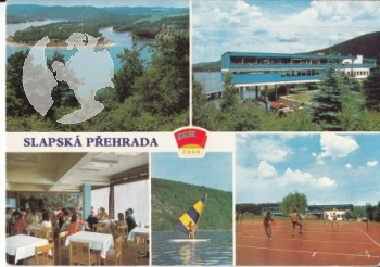 Slapská přehrada - CZ 19xx 95 374 ●