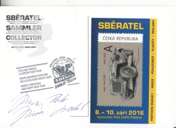 Reklamní pohled - CZ 19xx 95 402 ●