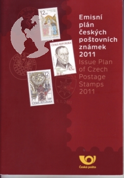 CZ Emisní plán českých poštovních známek 2011