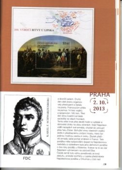 CZ Emisní plán českých poštovních známek 2013