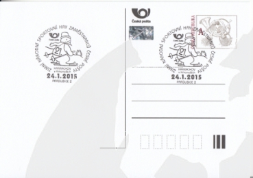 CDV - Ruční příležitostné poštovní razítko s ochoty ● - I. pololetí 2015