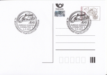 CDV - Ruční příležitostné poštovní razítko s ochoty ● - I. pololetí 2015