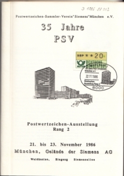 D 1986 98 002 - 35 Jahre PSV "SIEMENS"