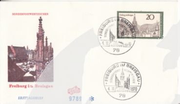 D FDC 0654 ● - 1970
