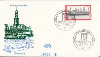 D FDC 0761 / 0762 ● - 1973