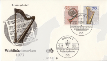 D FDC 0782 / 0785 ● - 1973
