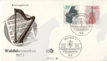 D FDC 0782 / 0785 ● - 1973