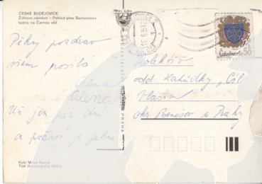 České Budějovice 1985 95 001 ●