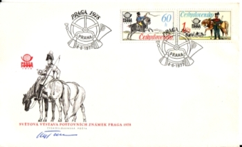 FDC 2253 / 2256 podpis ● - 1977