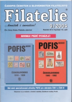 CZ FILATELIE 2004 / 09