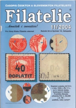 CZ FILATELIE 2004 / 11