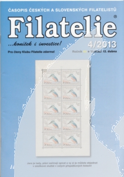 CZ FILATELIE 2013 / 04