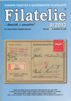 CZ FILATELIE 2013 / 09