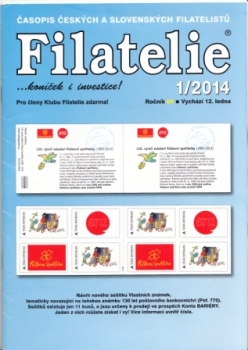 CZ FILATELIE 2014 / 01