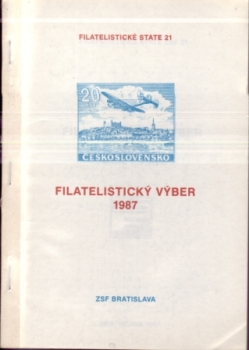 CZ Filatelistické statě 21 - Philatelistische Auswahl - 1987