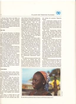 BF Burkina Faso - UNICEF - pojednání  spojených národů